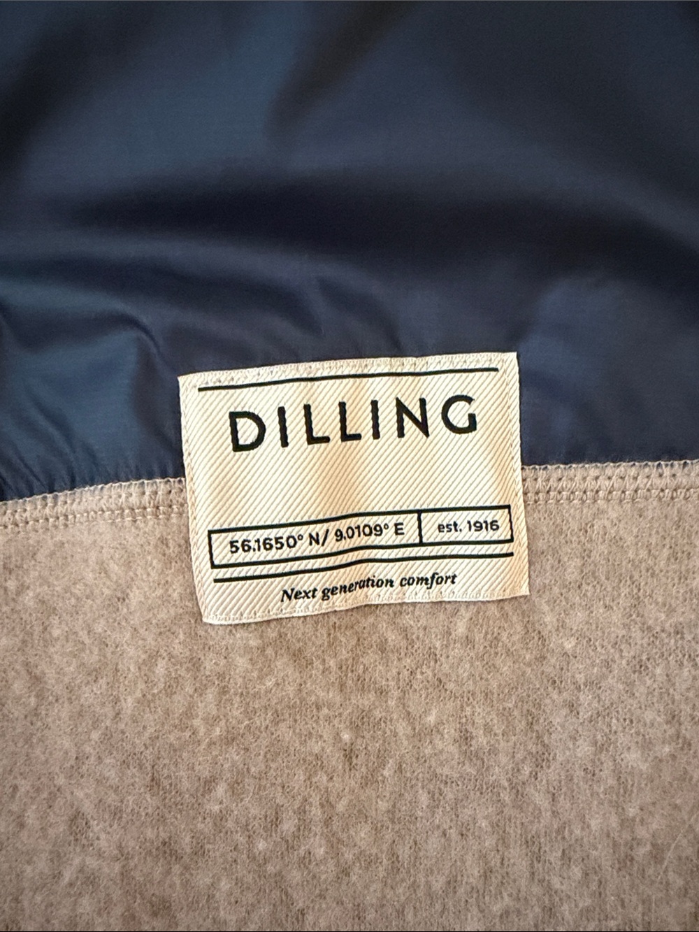 100% merino Wool fleece by Dilling - Picture 3 of 4